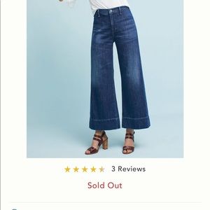 Citizens of Humanity wide leg jeans
